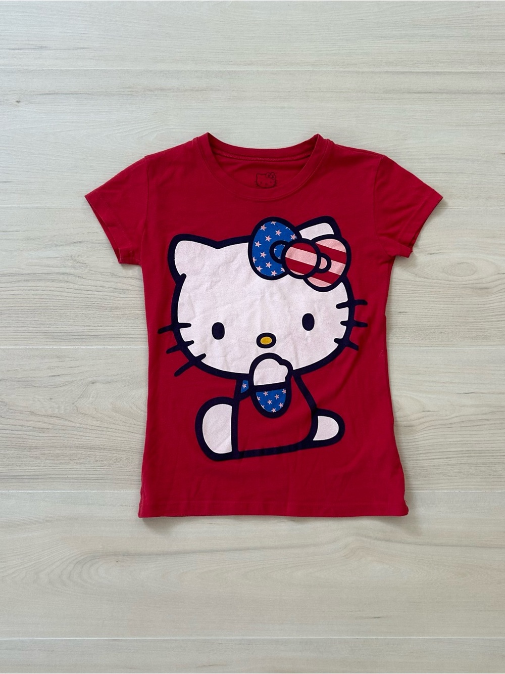 american hello kitty baby tee